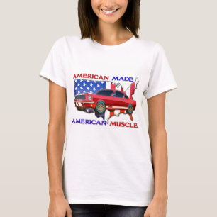 Camiseta Coche americano del músculo