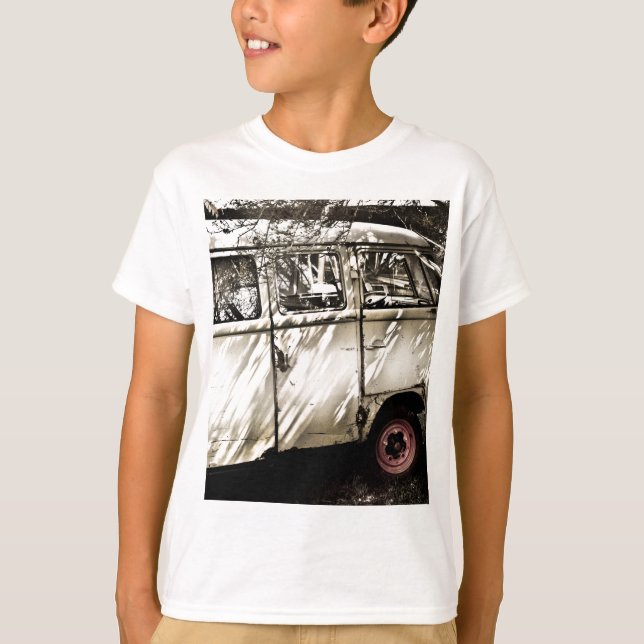Camiseta coche antiguo (Anverso)