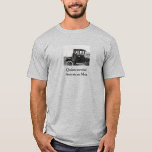 Camiseta Coche Antiguo con Dueño de Foto Real