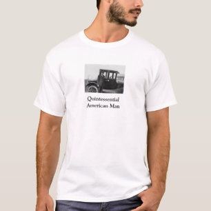 Camiseta Coche Antiguo con Dueño de Foto Real
