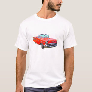Camiseta Coche antiguo convertible 1957 del Bel Air de