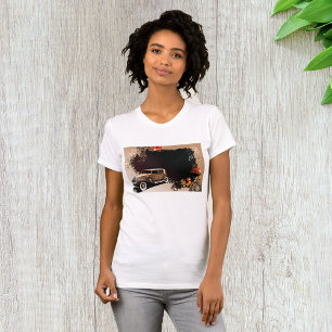 Camiseta Coche Antiguo Grunge Retro Automóvil