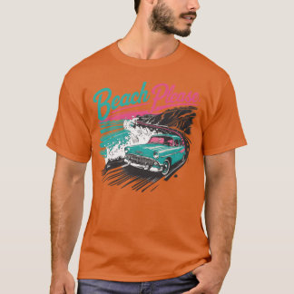 Camiseta Coche Antiguo Recorriendo la Costa regalo amigo gi