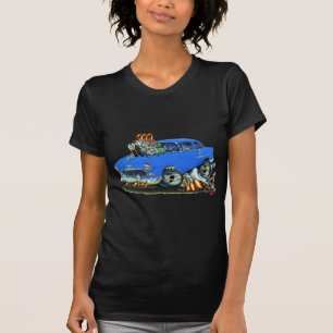 Camiseta Coche azul 1955 de Chevy 150-210