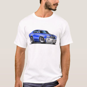 Camiseta Coche Azul-Negro 1970 de Chevelle