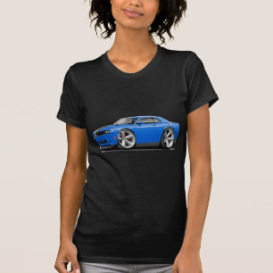 Camiseta Coche Azul-Negro del desafiador SRT8