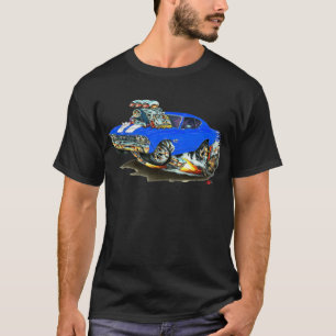 Camiseta Coche blanco azul 1968-69 de Chevelle