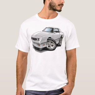 Camiseta Coche Blanco-Gris 1983-88 de Monte Carlo