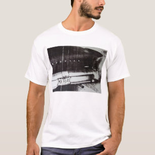 Camiseta Coche blanco y negro