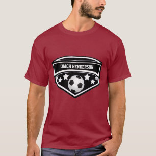 Camiseta Coche blanco y negro personalizado del fútbol