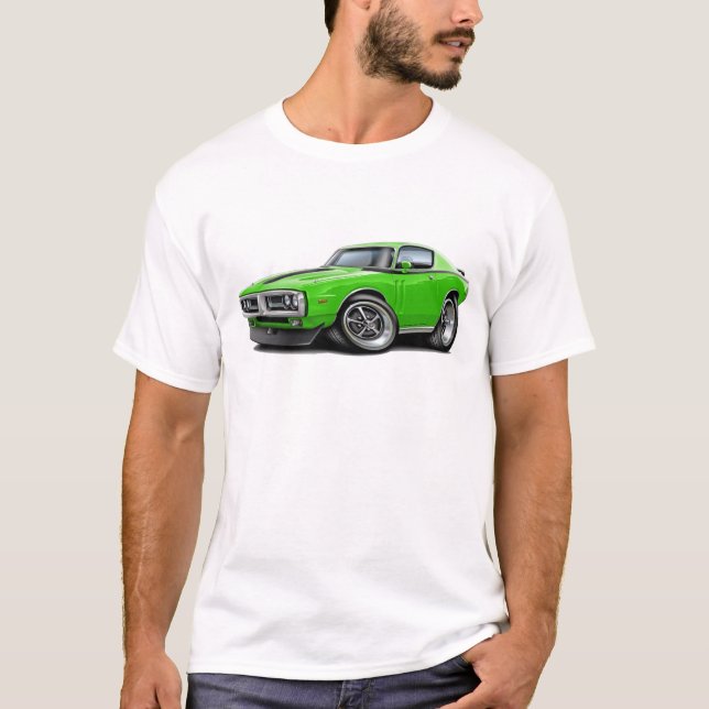 Camiseta Coche Cal-Negro 1971-72 del cargador (Anverso)