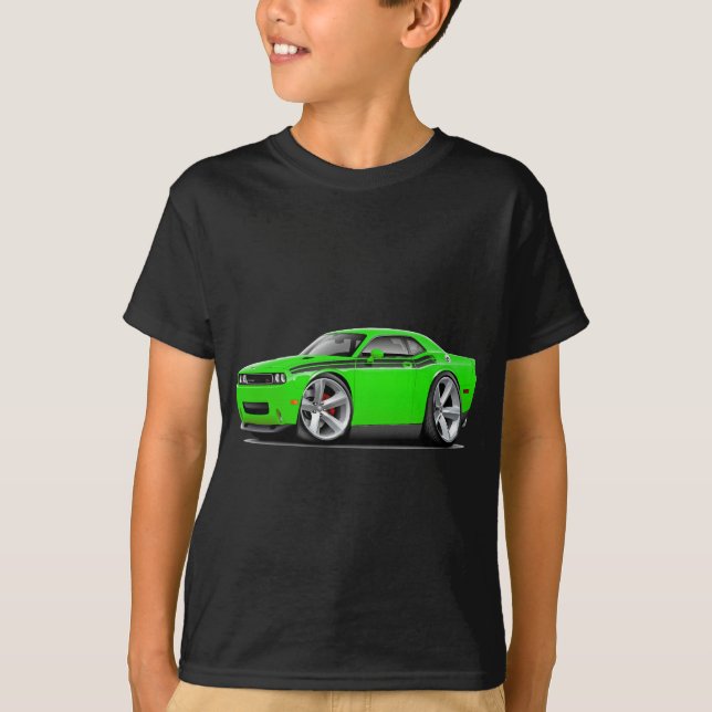 Camiseta Coche Cal-Negro 2009-11 del RT del desafiador (Anverso)