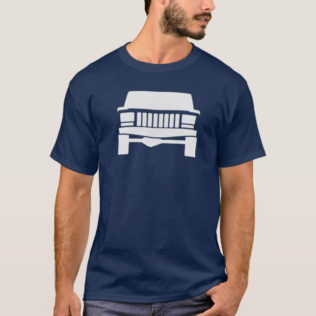 Camiseta coche campo a través (Anverso)