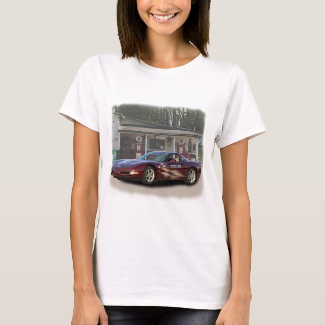 Camiseta Coche Chevy Corvette Pace 2003 (Anverso)