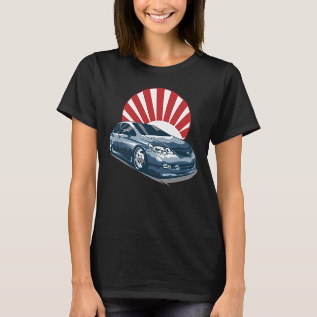 Camiseta coche cívico (Anverso)