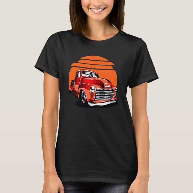 Camiseta coche clásico (Anverso)