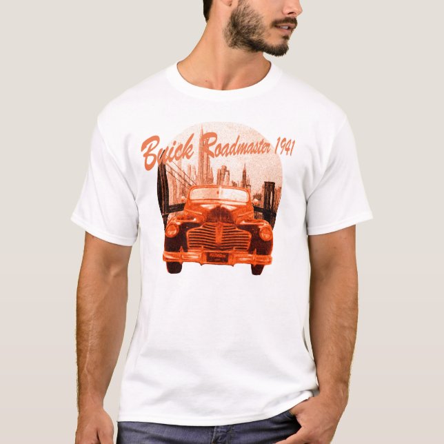Camiseta Coche clásico Buick Roadmaster 1941 (Anverso)