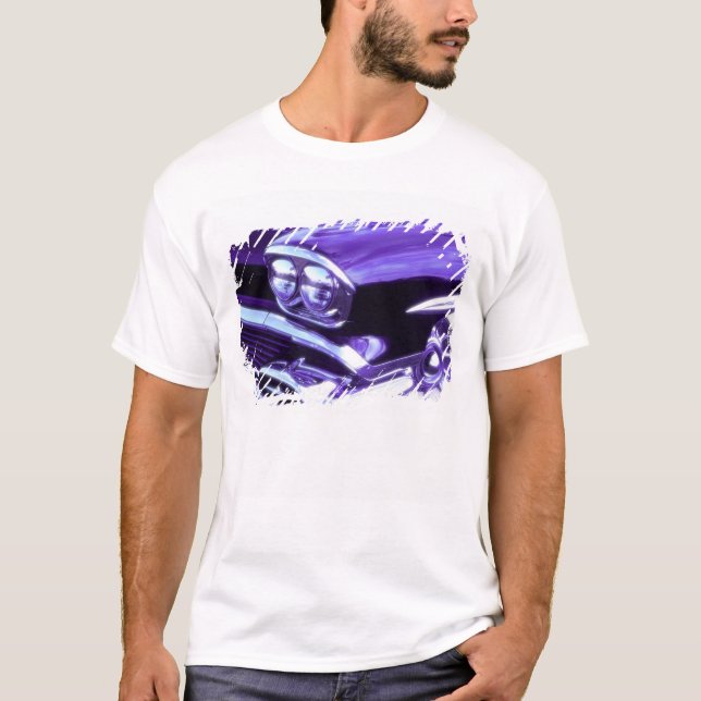 Camiseta Coche clásico: Chevrolet 1958 (Anverso)