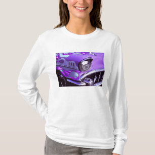 Camiseta Coche clásico: Chevrolet con capó en llamas