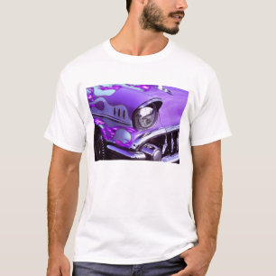 Camiseta Coche clásico: Chevrolet con capó en llamas