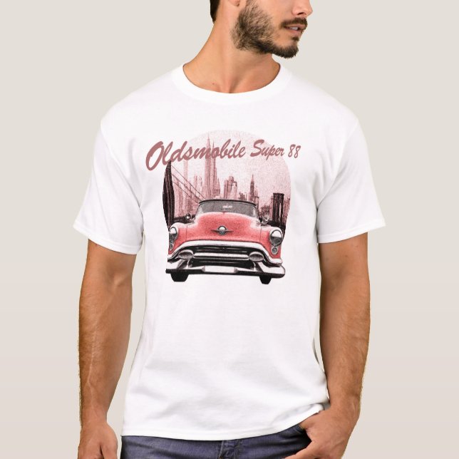 Camiseta Coche clásico Oldsmobile 88 estupendos (Anverso)