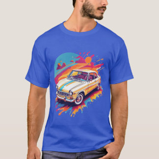 Camiseta Coche clásico retro regalo retro