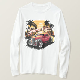 Camiseta Coche Clásico Vibraciones de Verano