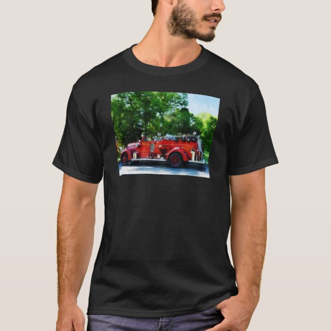 Camiseta Coche de bomberos (Anverso)