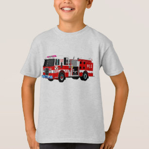 CAMISETA COCHE DE BOMBEROS