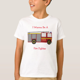 Camiseta Coche de bomberos personalizado