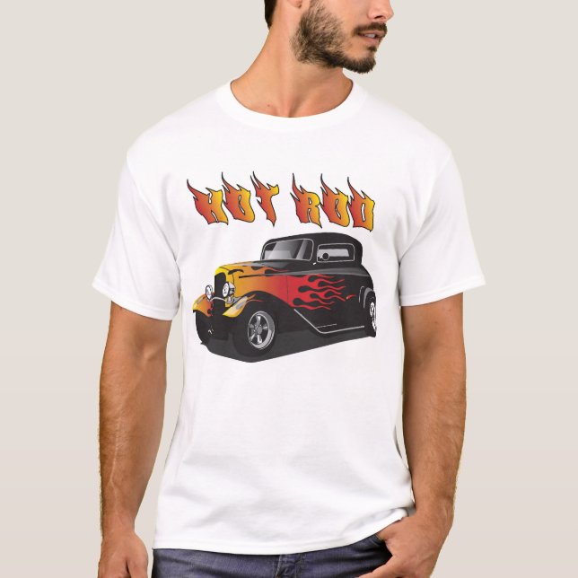 Camiseta Coche de carreras (Anverso)