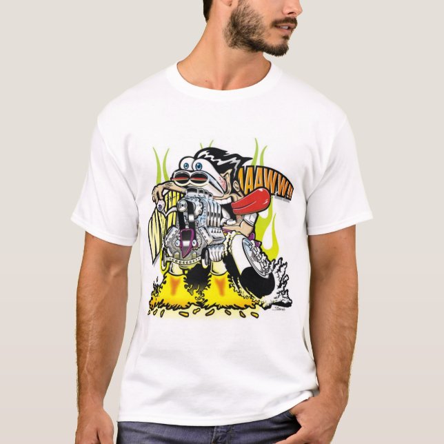 Camiseta Coche de carreras (Anverso)