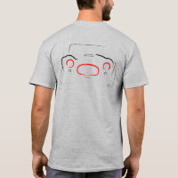 Coche de carreras antiguo 01 Ojos de serpiente neg