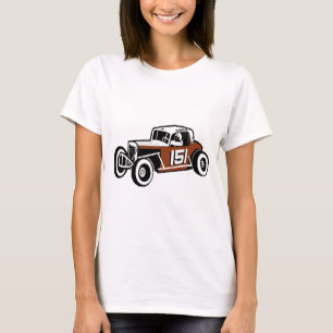 Camiseta Coche de carreras de antaño Racearena de Stockwell