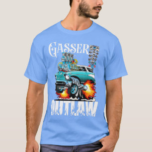 Camiseta Coche de Carreras de arrastre de vintage de clase 