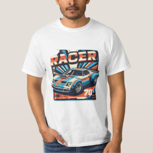Camiseta Coche de carreras de los años 70