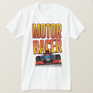Camiseta Coche de carreras de motor