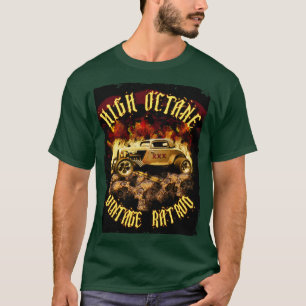 Camiseta Coche de carreras del vintage
