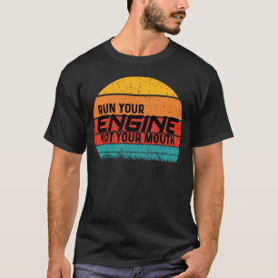 Camiseta Coche de Carreras para coches de deporte mecánico