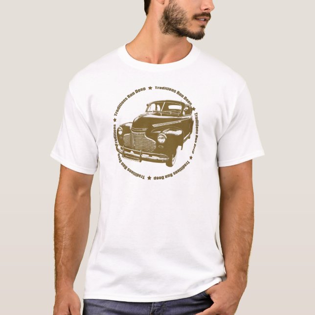 Camiseta Coche de carreras tradicional 1941 del cupé de (Anverso)