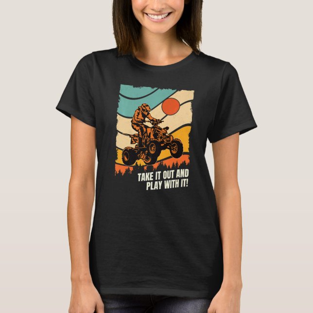 Camiseta Coche de Carreras UTV Dirt Offroad SXS Sacarlo y p (Anverso)