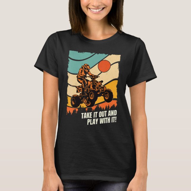 Camiseta Coche de Carreras UTV Dirt Offroad SXS Sacarlo y p (Anverso)