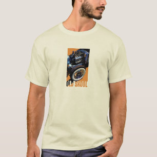 Camiseta Coche de carreras viejo de Skool