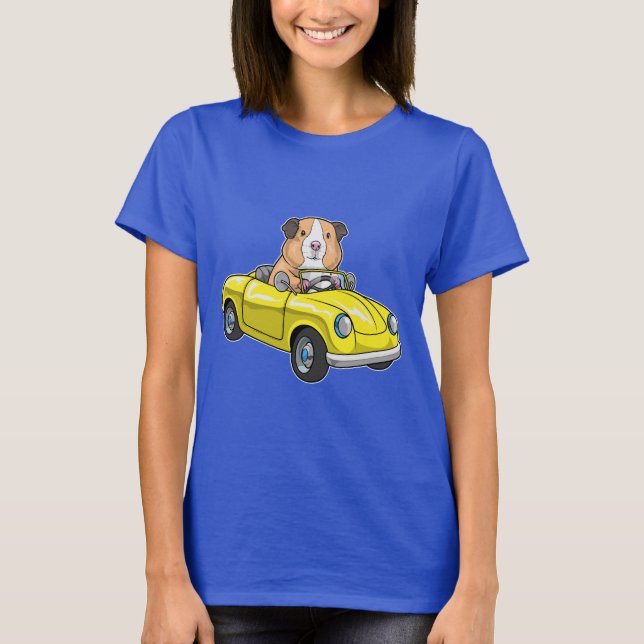 Camiseta Coche de cerdo de Guinea (Anverso)