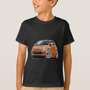 Camiseta Coche de cobre de Fiat 500