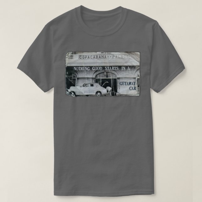 Camiseta coche de escape (Diseño del anverso)