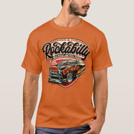 Camiseta Coche de estilo Rockabilly Hot Rod Classic