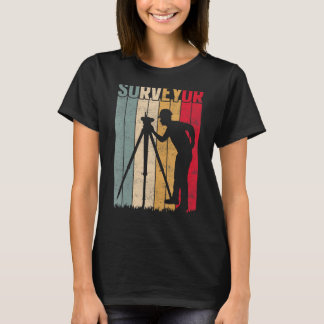 Camiseta Coche de examinador retro vintage de tierras de re