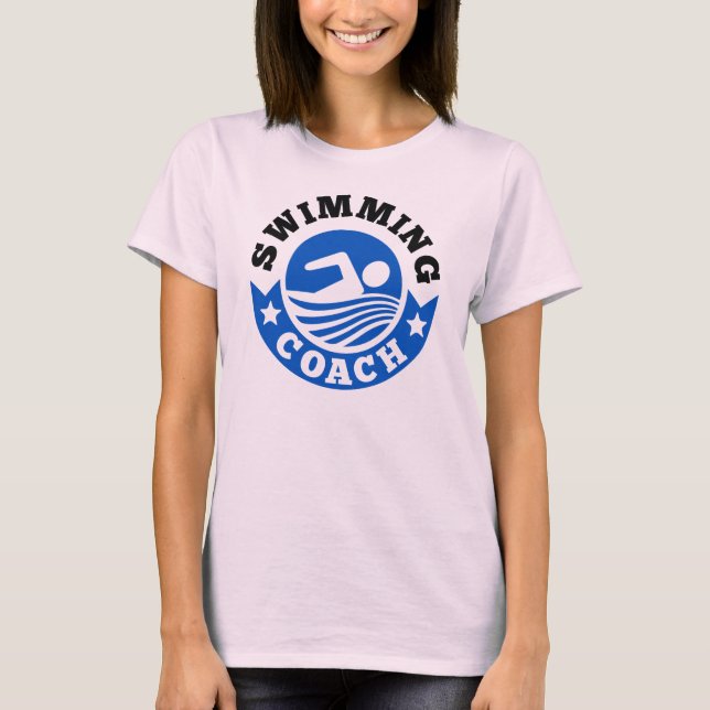 Camiseta Coche de la natación (Anverso)