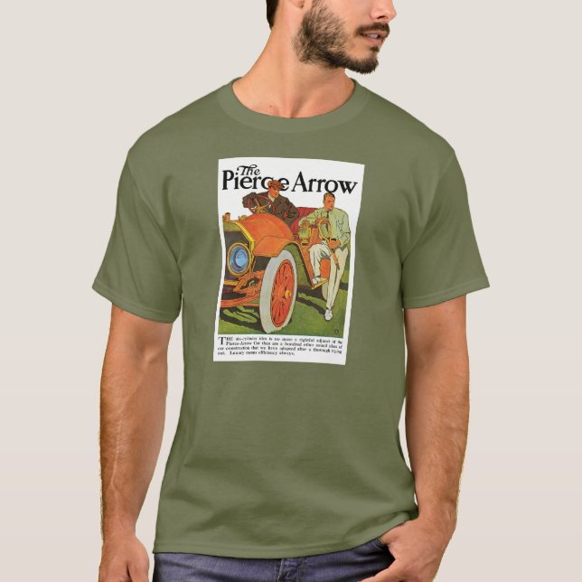 Camiseta Coche de la obra clásica de la flecha de Pierce (Anverso)